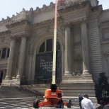 JLG boom at Metropolitan Museum of Art