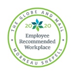 2020 Globe & Mail Employee Recommended Workplace