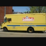 Schwebel bread truck