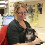 Our fur friends visiting at Coronado Healthcare Center!