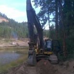 New golf course.  Drainage.