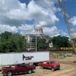 Bicentennial Bridge Jobsite