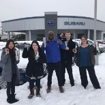 No matter the weather, we are there for our customers!