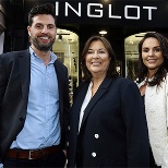 Inglot Managing Directors; Peter, Geraldine and Jane