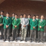 Mr. Shakeel Minto and the Senior Proctors.( 2018)