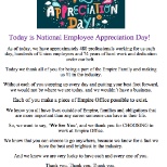 Happy National Appreciation Day!