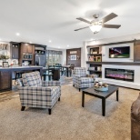 Spacious and beautiful kitchen and living room