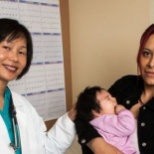 Neighborcare Health Provider with her Patients.