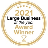 2021 Large Business of the year out of 600+ companies in our area!