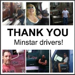 A big thanks to all of our hard working and dedicated drivers.  Thank you for everything you do!