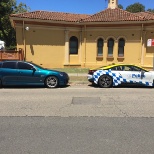 Latest BMW i8 NSW police car, Rose Bay