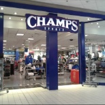 Front of the Harrisburg Mall Champs sports store