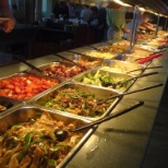 China Buffet's food