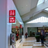 Front of Uniqlo in Bellevue Square