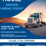 CDL Driver Open House at ReedTMS Logistics!