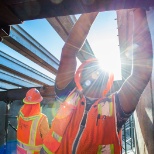 Ames Construction worker