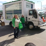 QPS Ad Truck in the New London St. Patrick Parade