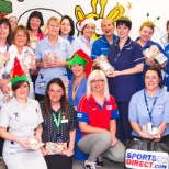 Over Christmas Sports Direct donated presents to the Maternity ward to be handed out to new mothers