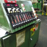 Operator controls for sheet metal roller