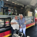 Enjoy a food truck during lunch