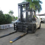 one of the fork lifts