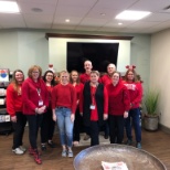 The HomeStead team on National Wear Red Day!