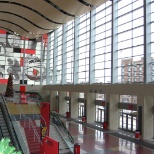 KFC YUM Center...completely did all of the interior