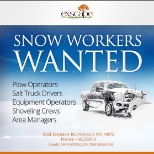 Now Hiring Plow Operators!