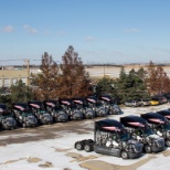 14 of our 20 Patriot Fleet trucks on Veterans Day. 30% of our employee base is a Veteran.