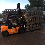 Forklift operator