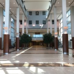 Lower level atrium