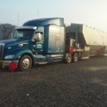 Ready to leave Halliburton yard for N.Michigan