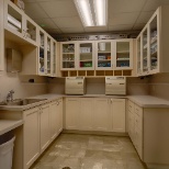 Clean and spacious sterilization area