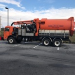 Driving the vac truck