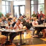 Our Associate of the Month Celebration held in our cafeteria