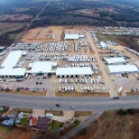 Arial Shot of the main lot.