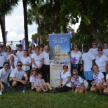 Employees at the 2015 Walk to End Alzheimer's.