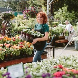 Dennis' 7 Dees employees at Lake Oswego Garden Center