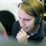 A colleague in Roseburg discusses options with a customer over the phone.