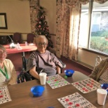 Residents Enjoying Bingo