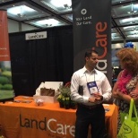 LandCare at a trade show.