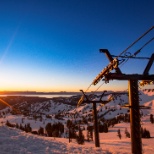 Sunrise over gorgeous Squaw Alpine