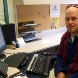 Me during my internship before I  got the job in Communications at UCSF benioff Children's Hospital.