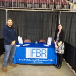 We love meeting upcoming grads at campus career fairs!