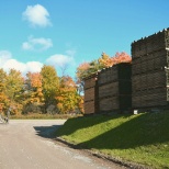 Hickman Lumber in the fall