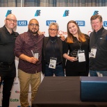 General Managers receiving awards during honeygrow's annual Leadership Conference