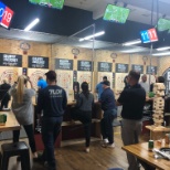 Team Outing Axe Throwing at Bury The Hatchet