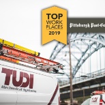 Tudi Mechanical named a 2019 Top Workplace!