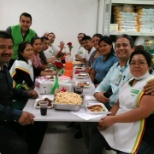 Convivió por buenos resultados