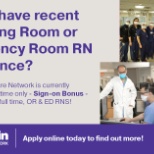 Current OR & ED RN Sign on Bonus!